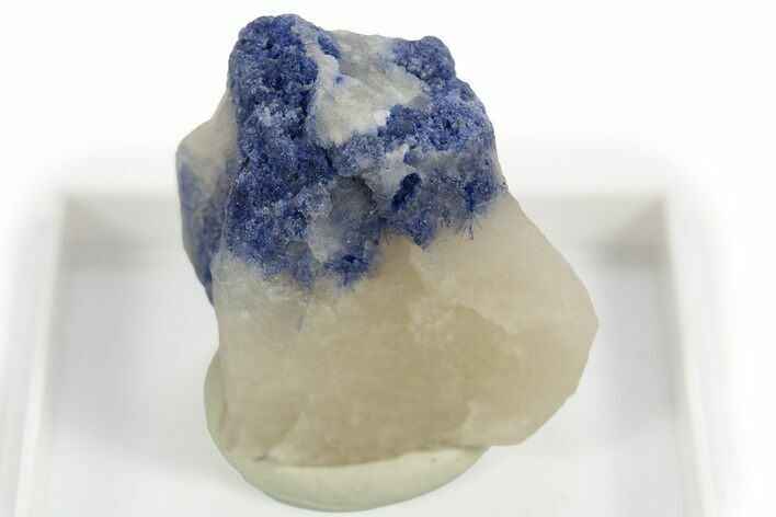 Dumortierite in Quartz - Vaca Morta Quarry, Brazil #309792